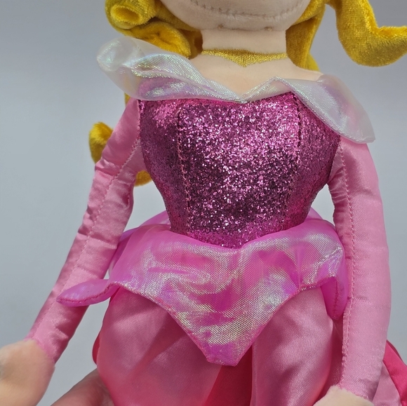 Ty Disney Sparkle Princess Aurora Sleeping Beauty Plush Doll - Picture 8 of 8